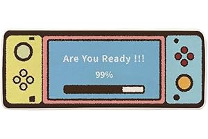 CONVOW Area Controller Gamer Soffici Tappeti Morbidi Antiscivolo Camera da Letto Gaming Coperta da Letto Gaming Room Bambino Ragazzo Gioco Rettangolo Console Grande Tappeto (Tappeti 1,80 * 200cm)