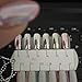 Ushion Sliver Chrome Powder,Top Grade Rose Gold Mirror Nail Powder Glitter Pigment Dust For Nail Art 1g/Box