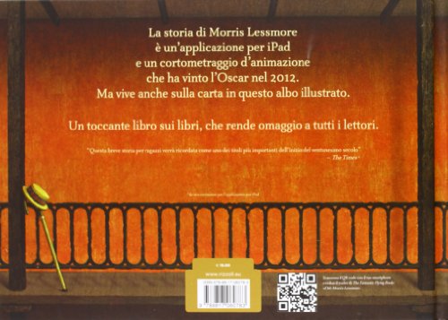 Book's Cover of I fantastici libri volanti di Mr. Morris Lessmore. Ediz. illustrata