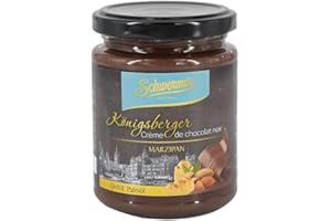 SCHWERMER Königsberger Créme de chocolat noir Marzipan, 250g