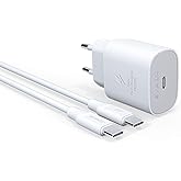 Syrox PD25T Q3.0 Pd 25W Type-C To Type-C Fast Charger Set White