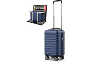 NUMADA - Valigia da viaggio Cabina 40 x 25 x 20 cm (20 L) Upfly Underseat 16 XXS con ruote rimovibili. Valigia Cabina ABS Ideale come bagaglio a mano per Ryanair, Vueling o Easyjet