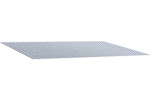 vidaXL Markisväv Blå och Vit 350 x 250 cm Polyester