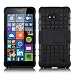 Produktbild Lumia 640 Hülle, JAMMYLIZARD [ ALLIGATOR ] Doppelschutz Outdoor-Hülle für Microsoft Lumia 640, SCHWARZ