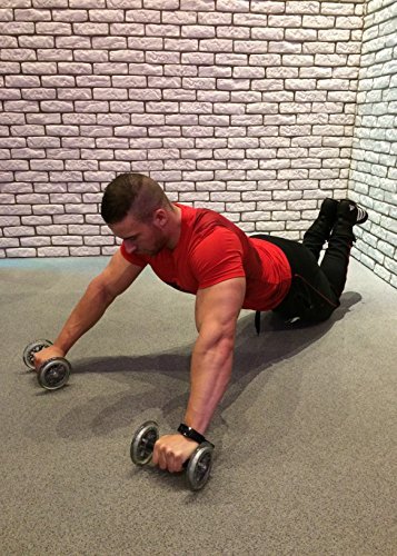 Rollaze 2.0 Bauchtrainer / Brusttrainer, AB Trainer, Core Wheels, Bauchroller, Rumpftrainer, AB Roller - 6
