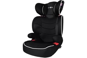 Cozy N Safe Augusta EZFix 4-12 Years Old (15-36kg, Group 2-3,) Multistage, Adjustable Headrest, Isofix High Back Booster, Adjustable Car Seat