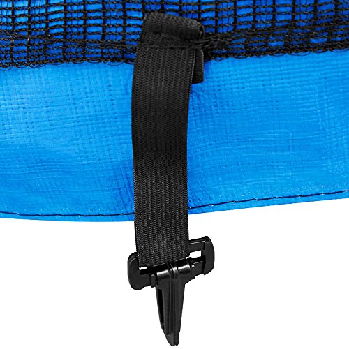 Netz für Trampolin Ø 2,44- 4,26m Sicherheitsnetz inkl. Karabinerhaken zur Befestigung - 6