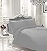 sell-ideas Duvet Quilt Cover Case Single Double King Sizes Premium Quality Exceptionally Durable Duvet Set 300 Thread count Bedding sheet Bedding Duvet Set Egyption Cotton (Grey Color 400 Thread Count with 100% Pure Cotton) Free Pillow Covers Grey King