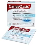 Canesoasis Cystitis Relief, Cranberry Flavour Oral Solution, 6 Sachets, From the makers of Canesten