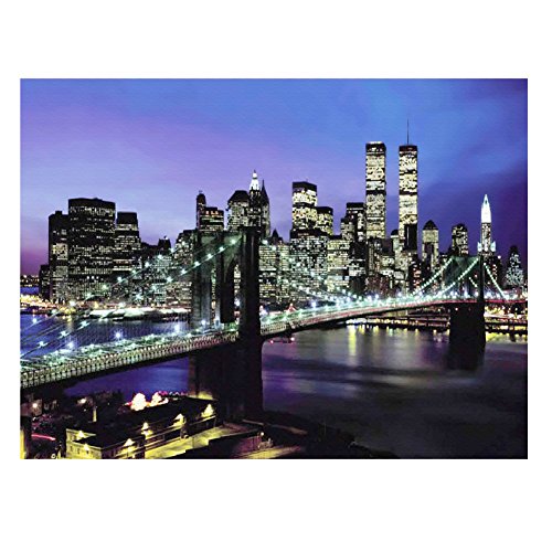 Amazingdeal365 Motiv-Stadt 5D DIY Diamond Stickerei Malerei Kreuzstich für Balkon,Terasse,Café,Kinderzimmer,Wohnzimmer, Schlafzimmer, Arbeitszimmer usw.