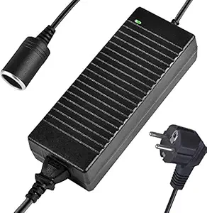 STHIRA Power Supply Cigarette Lighter 240V Mains to 12V DC Car Auto Inverter Cigarette Lighter Adapter(10A) 120W -Universal Car Charger Power Supply