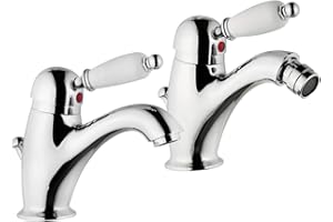 Yellowshop - Set Miscelatori lavabo e bidet marca Oioli mod. RETRO'