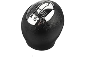 FALANGEMU Pommeau Levier Vitesse Voiture 5/6 Vitesses Manette Vitesse pour R&enault pour Laguna pour Megane 2 pour C&LIO 3 pour scénic 2 De Levier Vitesse (Color : 6 Speed ABS1)