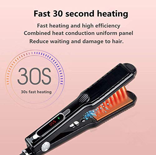 Infrared Hair Care Hair Straightener Does Not Hurt Hair Negative Ion Hair Care Constant Temperature Wet And Dry 2 In 1 Liquid Crystal Display Multi-Range Temperature Adjustment Tourmaline Ceramic Coating Knob Infrared Hair Care Hair Straightener Does Not Hurt Hair Negative Ion Hair Care Constant Temperature Wet And Dry 2 In 1 Liquid Crystal Display Multi-Range Temperature Adjustment Tourmaline Ceramic Coating Knob