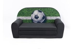 ‎FORTISLINE FORTISLINE – Kindersofa MINI ausklappbar 40x78x45cm - Kindersofa für Kinder 2in1 - Kindercouch ausklappbar - Schlafcouch aus Schaumstoff - Abnehmbarer Bezug - Viele Motive