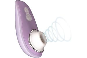 Womanizer Liberty Succionador de clítoris con tapa de viaje - Estimulador de clítoris con 6 niveles de intensidad - Succionador mujer sumergible - Vibrador recargable para mujeres - Lilac