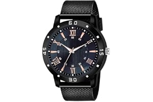 Men's Classic Analog Watch with Elegant Roman Dial and Stylish Appearance