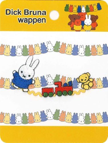 Inagaki clothing Miffy line emblem Mifi and toys iron adhesion MFR001