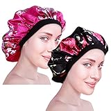 gorro saten only curls Fácil de Limpiar:Nuestros gorros para dormir son fáciles de limpiar, no se desvanecerán, se pueden limpiar a mano o con la lavadora, se dejan secar naturalmente