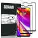 Produktbild LG G7 ThinQ Panzerglas Schutzfolie, AVIDET Hohe Qualität 3D Glasfolie Display Schutz Folie Vollschutz-mit Ultra-Stärke Ultra-klare Transparenz für LG G7 ThinQ (Schwarz)