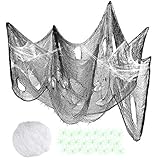 tüll stoff spinnennetz SPOOKY CLOTH: Dieses gruselige Tuch ist eine fantastische Kulisse für jede Halloween-Party. Und weiche Gaze bietet Atmosphären für gruselige Szenen und gruselige Fotos, die einfach an jedem Ort aufgehängt oder in jeder gewünschten Form gestaltet werden können, wodurch sie realistischer und beängstigender wirken.