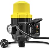 TROTEC TDP DSP Electronic Pressure Switch for Water Pumps | Pressure 10 bar, dry running protection, for garden, housing and