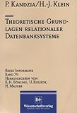 Image de Theoretische Grundlagen relationaler Datenbanksysteme