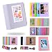 Produktbild Kaka Film Rahmen Bundles Set für HP Sprocket Portable Fotodrucker/Polaroid Zip Mobiler Drucker/Polaroid Snap Instant Digitalkamera mit Album/Frames / Hängende Frames/Aufkleber Smoky weiß