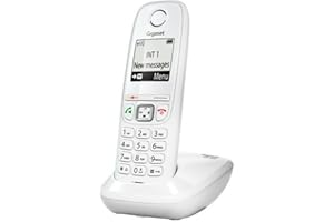 Gigaset AS405 Téléphone sans fil Blanc [Produit d'import] [Version Espagnole]