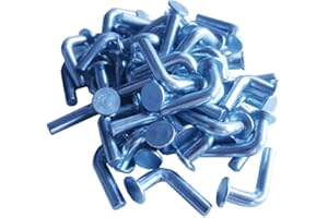 Lokatall 50pcs Heavy Duty J Bolt Safety Universal Pins Pallet Rack Safety Bolts Universal Pallet Rack Drop Pin for Warehouse, Home or DIY Pallet Racks & Shelving Units