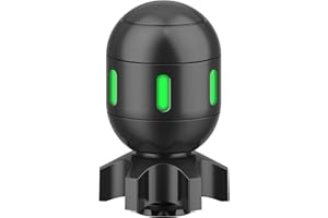 ANZMTOSN Cool Atomic Bomb Fidget Spinners For Kids Adults, Metal Handheld Gadget Kinetic Desk Toy, Rocket Finger Hand Spinner Fingertip Gyro Goody Bag Fillers Fun Idea Gift Glow In The Dark After Absorb Light