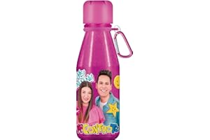 GAMEVISION Me Contro Te Borraccia in alluminio Glitterata (assortito) 1 Pezzo (Glitterata Rosa)