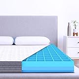 The Sleep Company SmartGRID Luxe Mattress | Japanese Patented Technology | Luxury Soft Comfort | 10 Years Warranty | Queen Size Double Bed Mattress 75x60x10