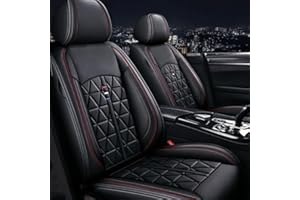 CHIFENG 2 Pcs Front Car Seat Covers For Vauxhall Adam Agila Ampera Antara Astra VAN Combo Corsa VAN Corsa-e Crossland X Grandland X Insignia Meriva Mokka X Tigra Vectra Viva Zafira Tourer (for Vauxhall)