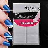 ELENXS 1PCS Beauty Accessories 18 Style DIY French Manicure Nail Art Tips Tape Sticker Guide Stencil