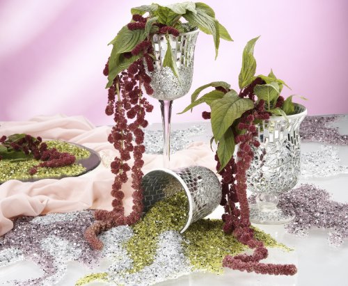 Spiegelglasgranulat, Spiegelglas 1-4 mm. 5 kg. Farbe: Grau ANTHRAZIT -84 - 2