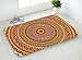 Produktbild Weimilon Teppich Fußmatte Mandala Schaum Soft Belek rutschfest Und Saugfähig Unikat Badteppich Badezimmer Küche Schlafzimmer Wohnwagen Jardin Hall 40 X 60 cm Von (Color : Colour, Size : Size)