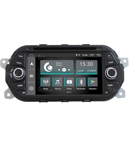 Autoradio Personalizzabile Autoradio Custo Fit Per Punto Evo Android GPS Bluetooth WiFi Dab USB Autoradio Con CarPlay