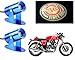 Auto Pearl Premium Quality Bike 3D LED Shadow Laser Light Royal Enfield Logo Set of 2 pcs. For - Royal Enfield Continental GT RS.799.00
