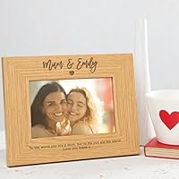 Personalisierbarer Fotorahmen für Mama – Geschenk für Mütter – Größen: 15 x 10 cm, 18 x 13 cm und 20 x 15 cm
