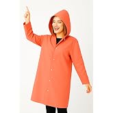 Vios Store Unisex Su Ge&ccedil;irmez Kap&uuml;şonlu Yağmurluk, Hafif ve Katlanabilir Yağmur Pan&ccedil;osu, R&uuml;zgar Ge&ccedil;irmez Seyahat &amp; Kamp Ceket
