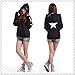 Produktbild Sunkee Black Rock Shooter Cosplay Kostüm Kapuzenpullover Jacke, Größe XXL :(Höhe 172-175cm,Gewicht 65-72kg)