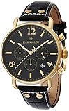 Thomas Earnshaw Unisex Erwachsene Armbanduhr Chronograph Quarz Leder ES-8001-01