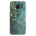 Produktbild Galaxy S7 Edge Hülle,Galaxy S7 Edge Case [Scratch-Resistant] , Cozy Hut Galaxy S7 Edge Ultra Slim Perfect Fit Aprikosenbaum geöffnet Design Muster Malerei TPU Clear Transparent Protective back Hülle Hüllen Beschützer Haut Case Tasche Schutz Etui Schutzhüllen Hülle Case for Samsung Galaxy S7 Edge - Mandelbaum