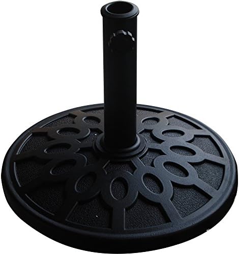JTF Mega Discount Warehouse Resin Plastic Garden Parasol Base 8kg Black