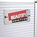 Beautify Professional Stylish Small Silver Aluminium Beauty Box Cosmetics & Make Up Case