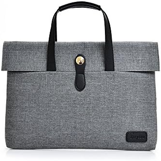 Zikken 14 Inch Laptop Bag with Handle / Notebook Computer Case / Portable Carrying Case Bag For Acer / Asus / Dell / Lenovo / HP / Samsung / Sony / Toshiba (Gray)