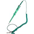 Circuit Tester, Auto Car Vehicle DC 6V 12V 24V Circuit Tester Electric Circuit Test Pen Pencil with Coil Cable & Test Light Bulb(Green) test light blade fuse tester