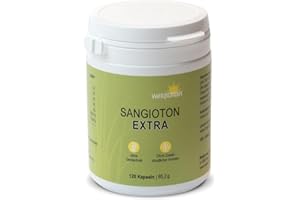 WELLPURSAN GMBH Wellpursan Sangioton Extra, 120 Stück, hochwertige L-Arginin Kapseln hochdosiert mit L-Citrullin, Olivenblatt, Coenzym Q10 und Vitamin K2, für Männer und Frauen, 100% Vegan und frei von Zusätzen