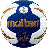 Top Wettspielball;Offizieller Spielball der IHF;Synthetik-Leder;Softe Unterkonstruktion;Extrem gute Dämpfungs- und Sprungeigenschaften;HandgenähtIHF Gütesiegel
